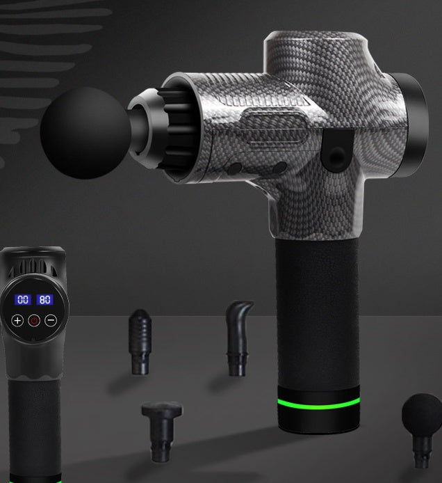 Cut Raw Massage Gun w/ case (7 attachments)