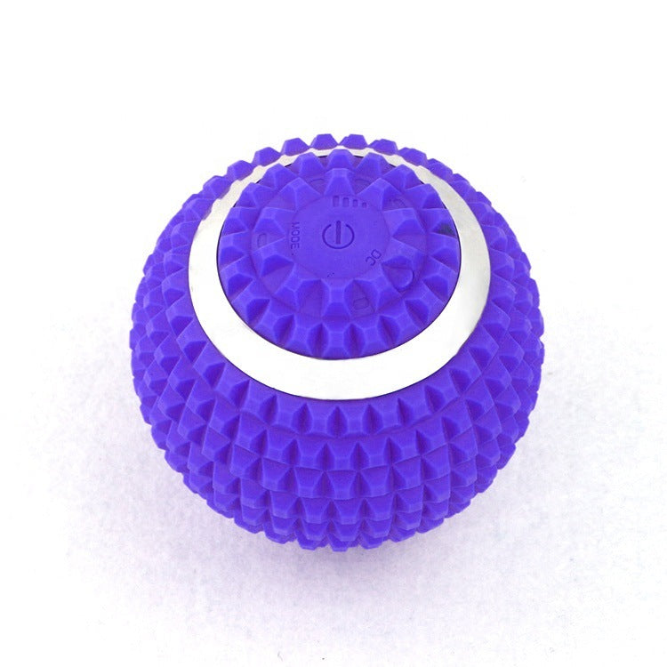 4-Speed Electric Vibrating Massage Ball – Deep Tissue Muscle Recovery Roller
