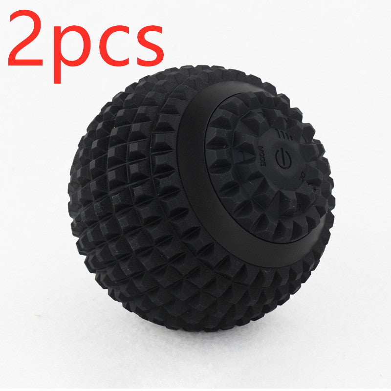 4-Speed Electric Vibrating Massage Ball – Deep Tissue Muscle Recovery Roller