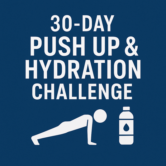 30-Day Push Up + Hydration Challenge