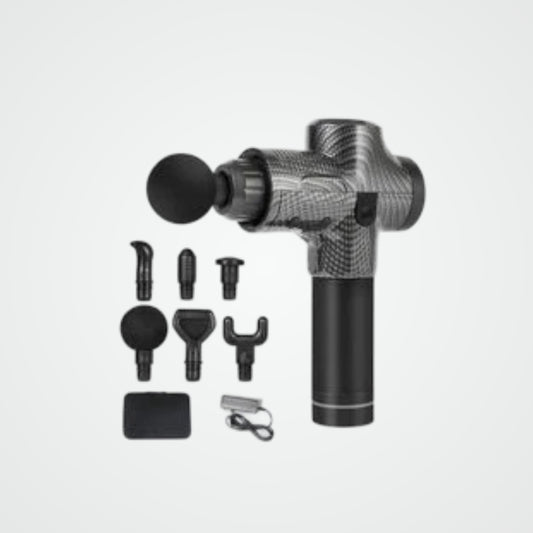 Cut Raw Massage Gun w/ case (7 attachments)