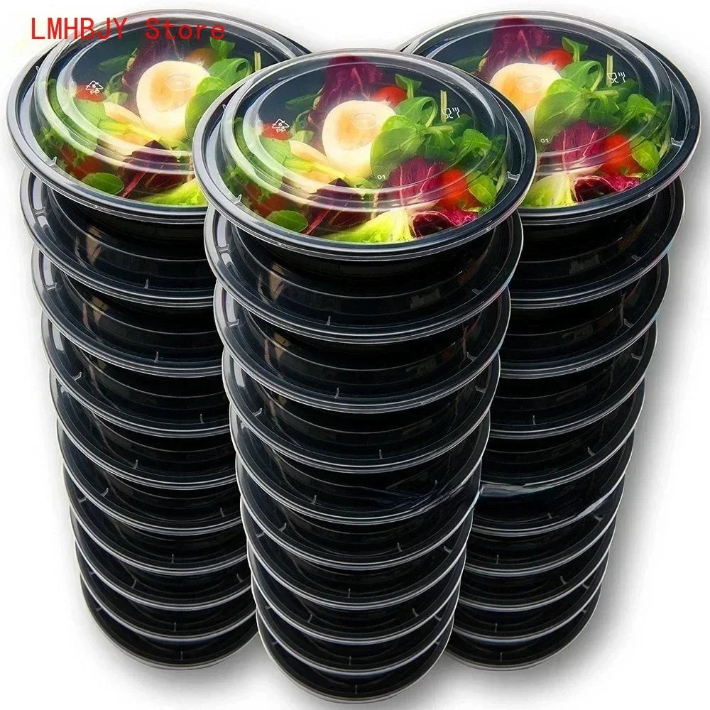 Bowl meal prep containers w/ lids