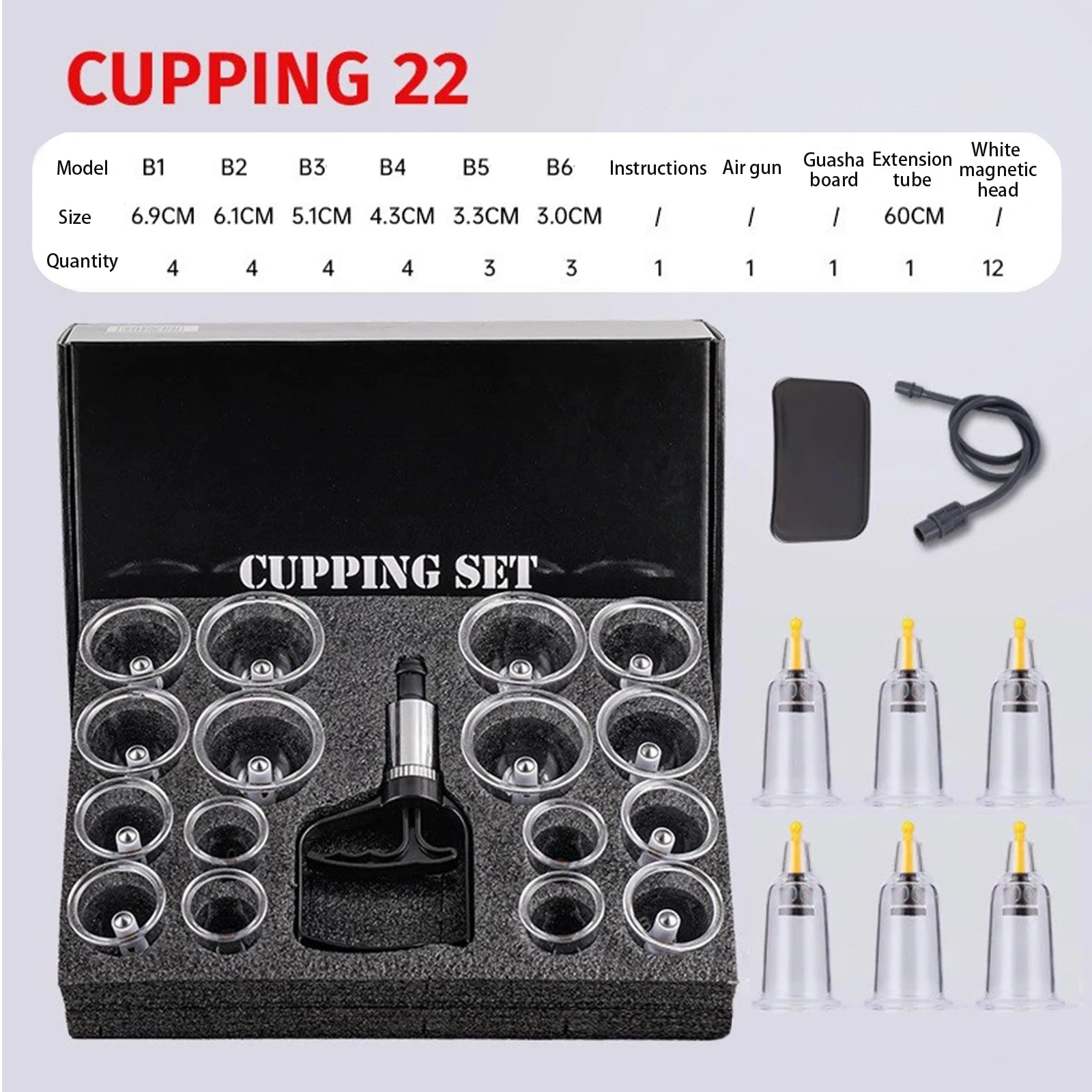 Cupping Set (12/22pc)