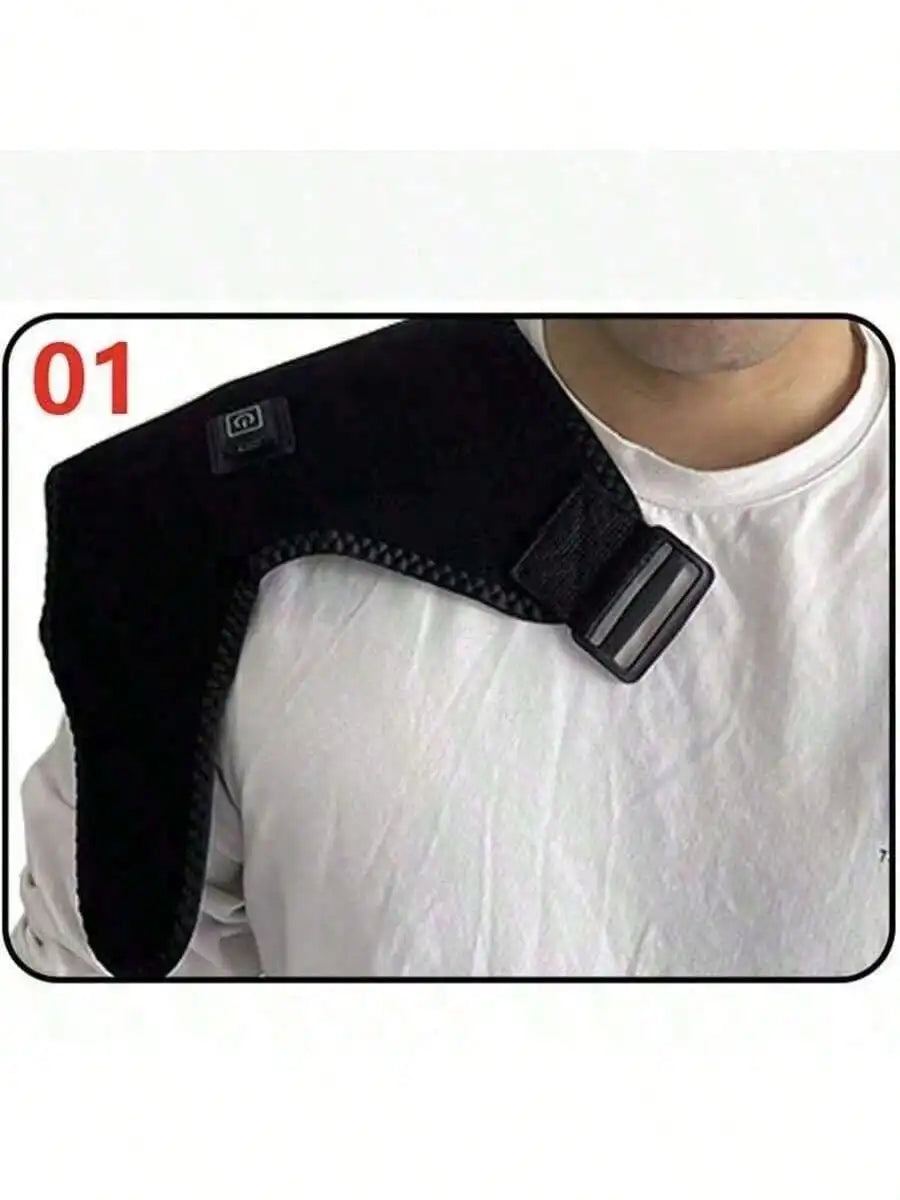 Heated shoulder pad