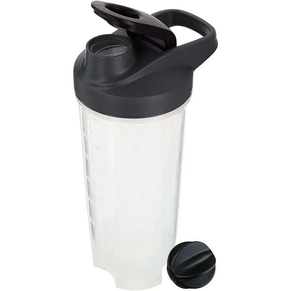 Shaker bottle w/ handle and blender ball (28oz)