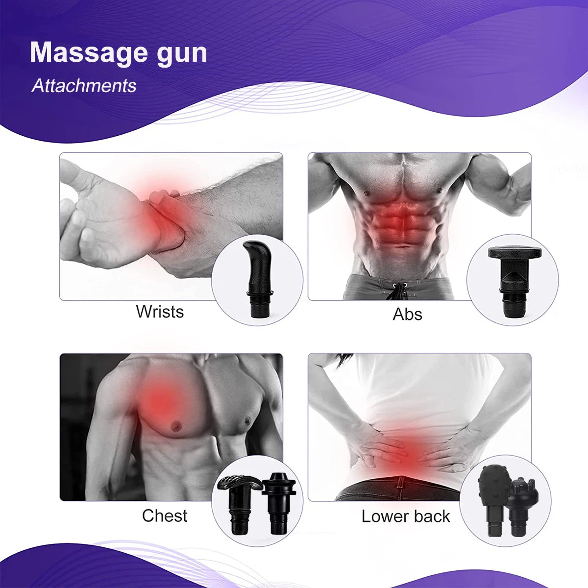Massage Gun Attachment head