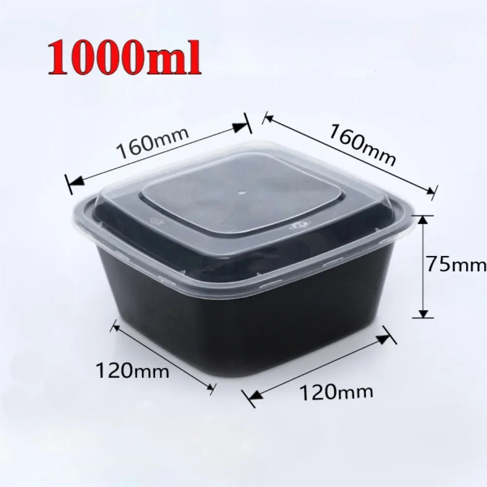 Bowl meal prep containers w/ lids