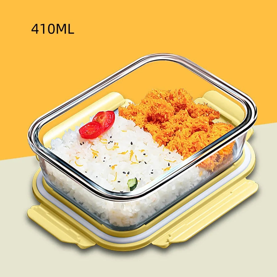 Glass meal prep containers w/ lid