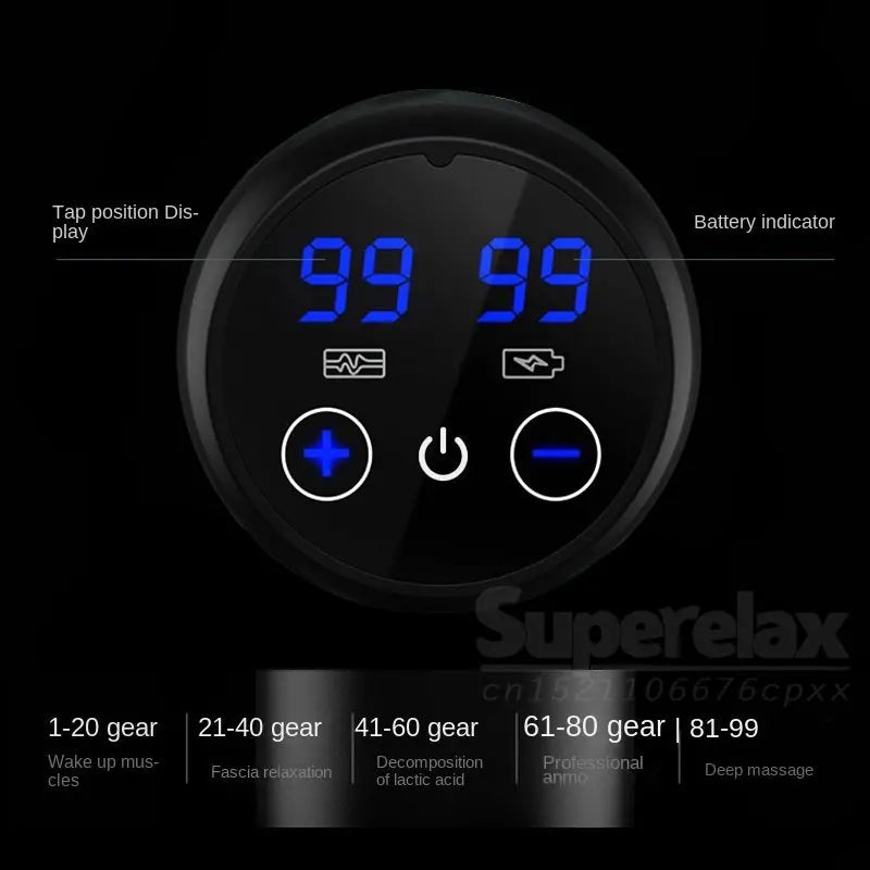 Elite Theragun (Multi head massage gun)