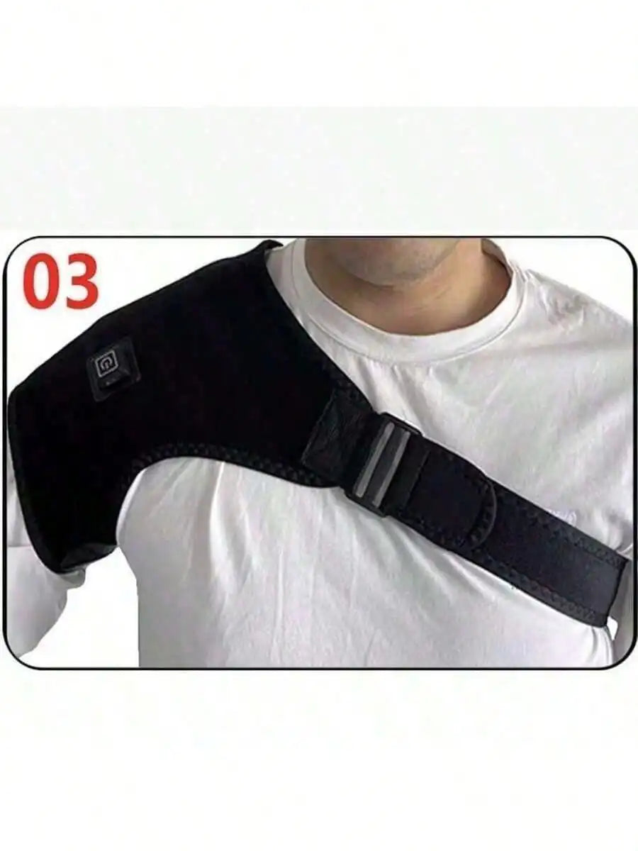Heated shoulder pad