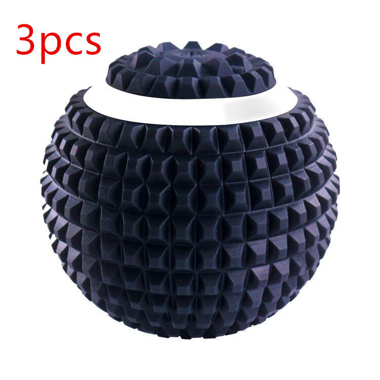 4-Speed Electric Vibrating Massage Ball – Deep Tissue Muscle Recovery Roller