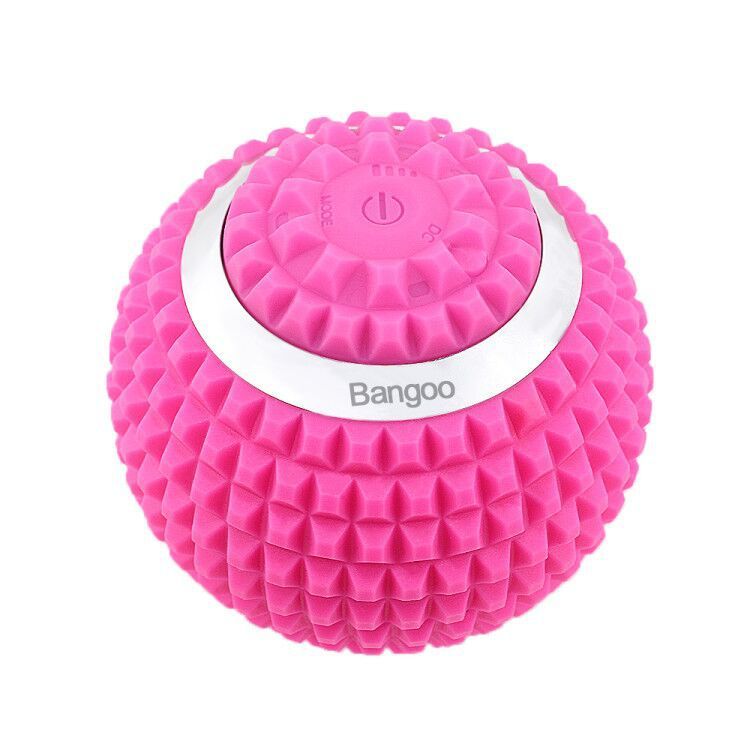 4-Speed Electric Vibrating Massage Ball – Deep Tissue Muscle Recovery Roller
